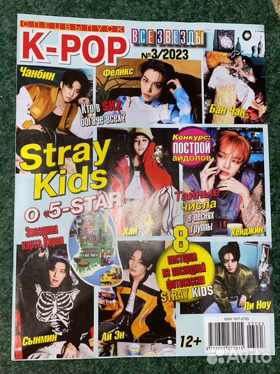 Stray kids журнал все звёзды спецвыпуск