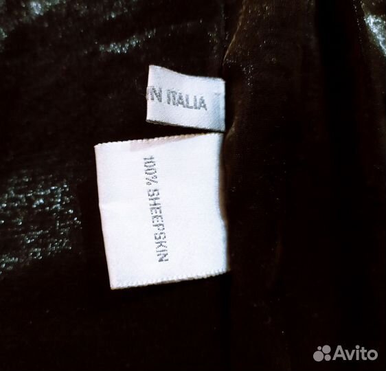 Пальто из нерпы Carnelli размер 40-42