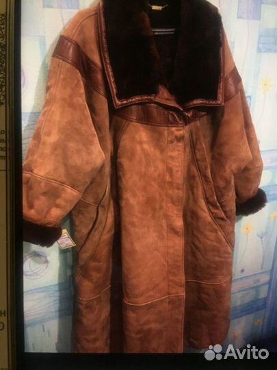 Дубленка натур.Италия,Большой размер