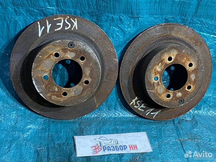 Диск тормозной задний Mitsubishi Outlander XL CW5W