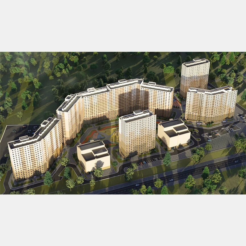 2-к. квартира, 63,2 м², 14/17 эт.