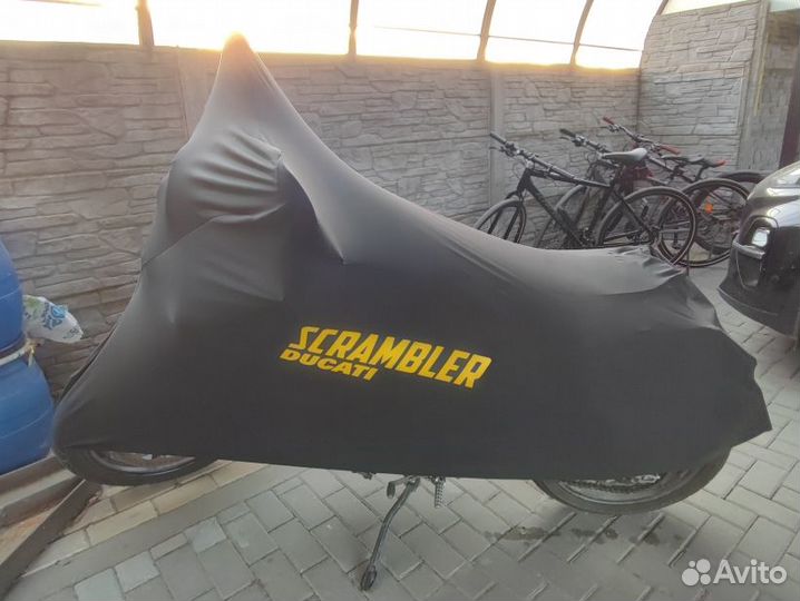 Ducati scrambler icon dark