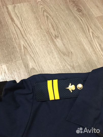 Офисная военная форма синяя