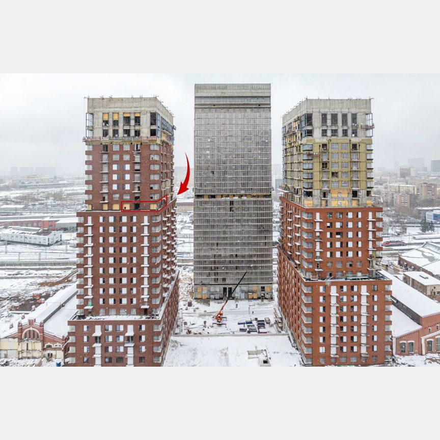 3-к. квартира, 86,9 м², 18/26 эт.