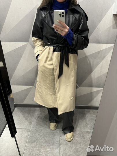 Тренч модный стильный