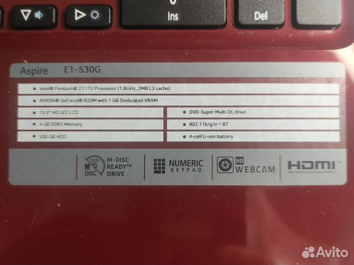 Acer Aspire E1-530G