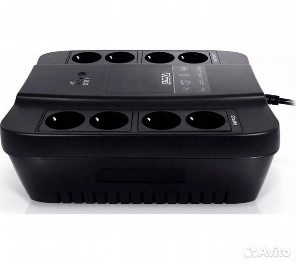 Ибп Powercom Spider SPD-650N 390Вт 650ва, черный