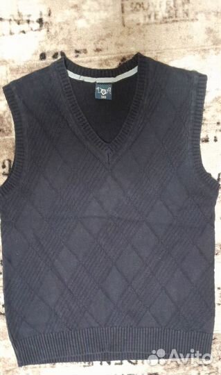 Жилетка для мальчика школьная 140, 158