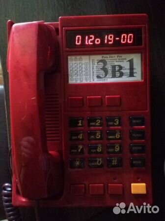 Стационарный телефон с определителем номера Русь