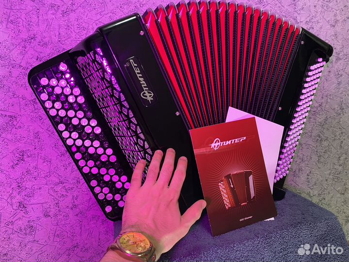 Баян Юпитер 2 Новый с Фабрики готово - выборный