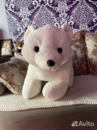 Мягкая игрушка белый медведь (polar bear)