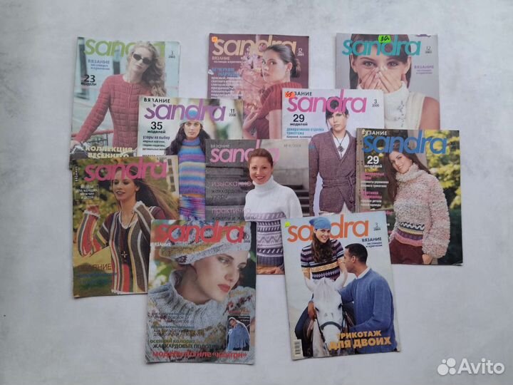 Журналы по вязанию разные
