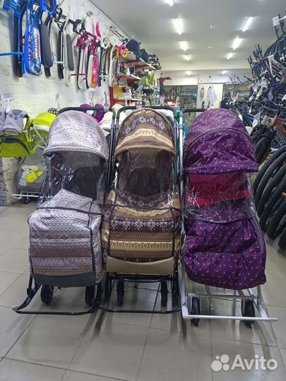 Санки коляска Nika(новая)