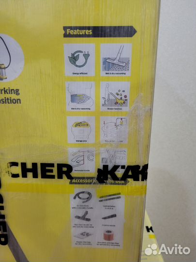 Пылесос karcher wd 3