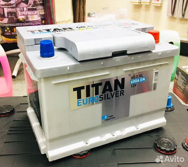 Аккумулятор автомобильный titan