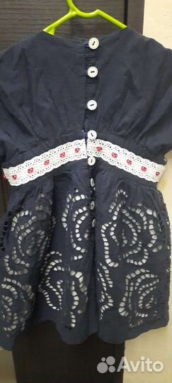 Платье для девочки 92