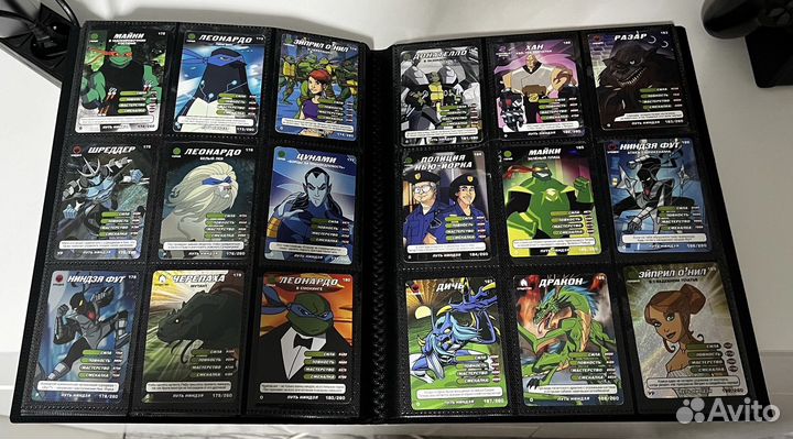 Карточки Черепашки-ниндзя