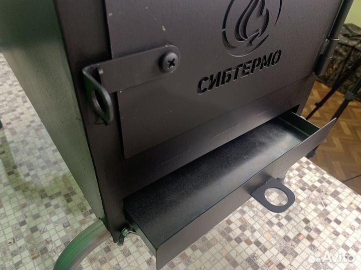Печь дровяная Сибтермо большая для палатки
