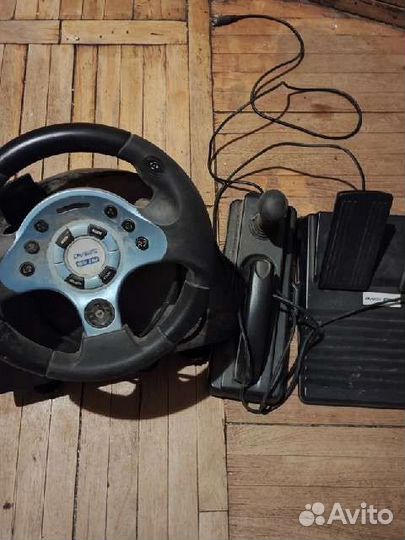 Игровой руль Dvtech wd184 пк/PS2