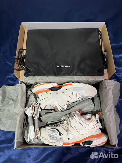 Balenciaga Track 1 Orange White Оригинал