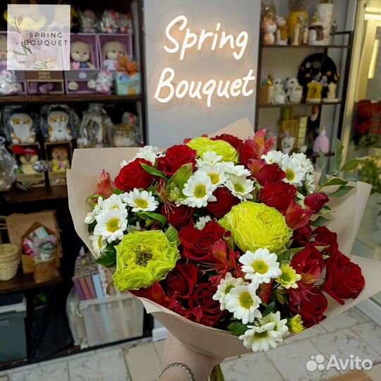 Букет роз 25 штук