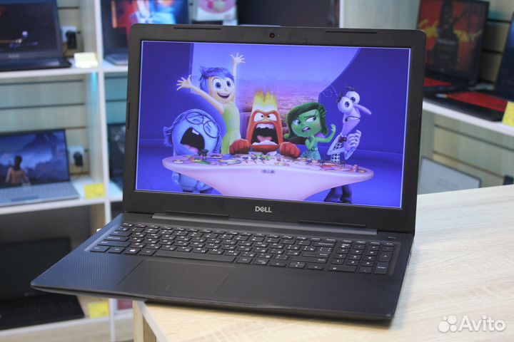 Мощный ноутбук dell/Full нd/i3-7020U/8gb ram/SSD