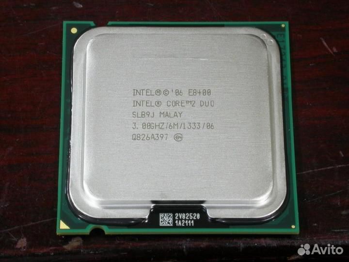 Процессоры Intel Core2Duo Е7500,Е6850 E6500 s775