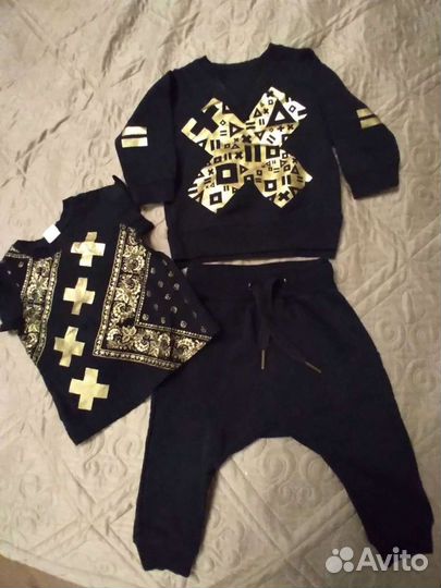 Спортивный костюм 4предмета р.74