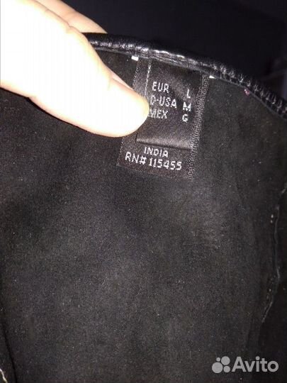 Перчатки из натуральной кожи