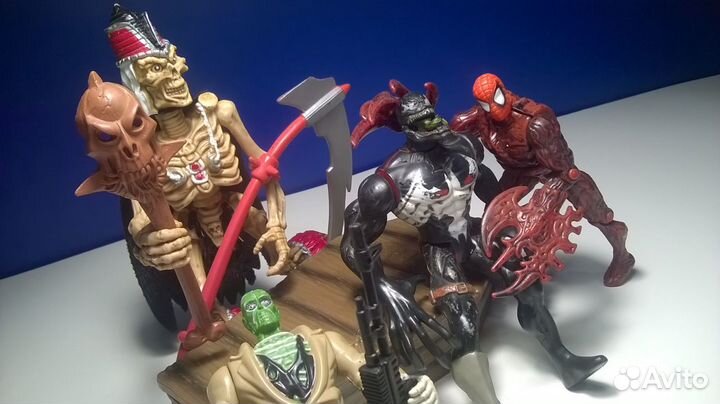 Spider Man Skeleton Fighter Venom