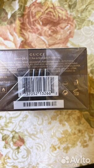 Gucci by cucci EDP 75 мл оригинал в слюде