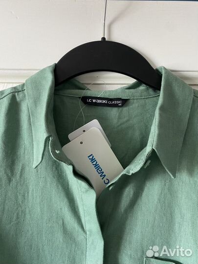 Рубашка льняная LC Waikiki