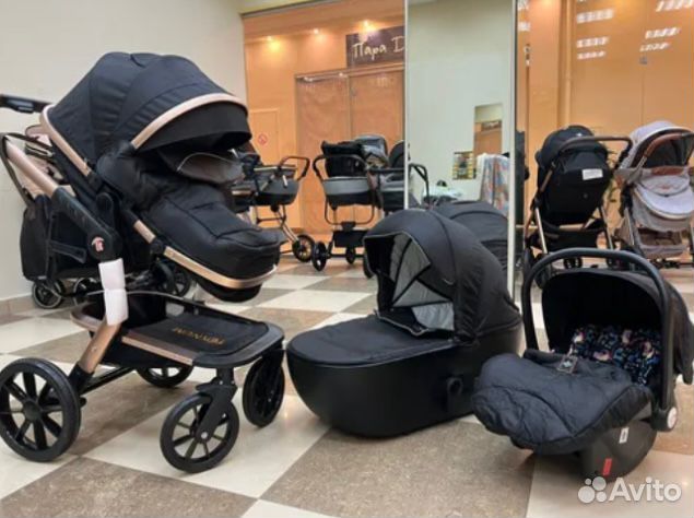 Коляска 3 в 1 teknum