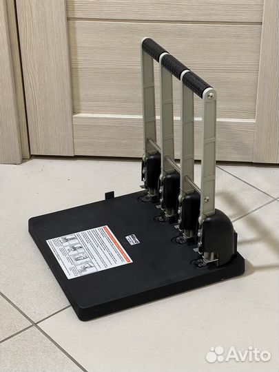 Дырокол kw-trio power punch 954 (на 4 отверстия)