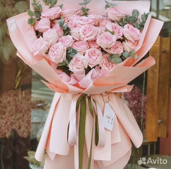 Пионовидные розы, доставка букетов