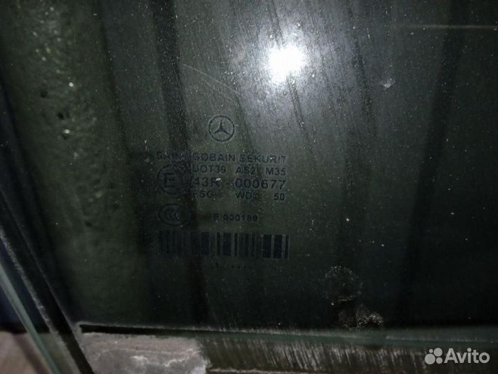Стекло двери передней правой Mercedes-Benz E W212 2.2 Дизель