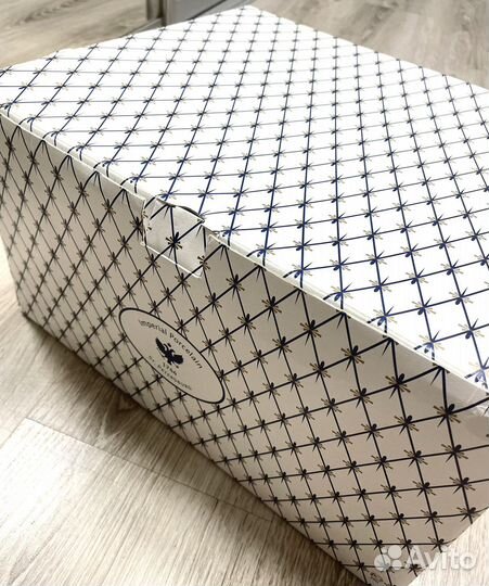 Тарелки кобальтовая сетка (набор 12шт)