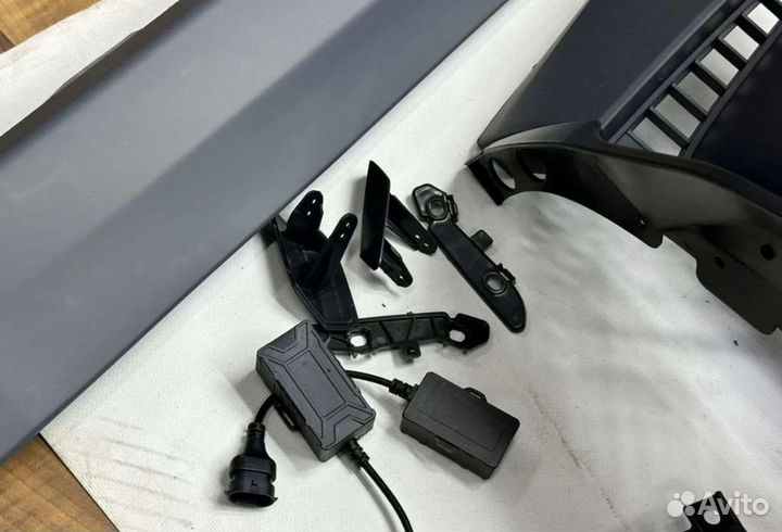 Обвес bmw f30 M look с крыльями