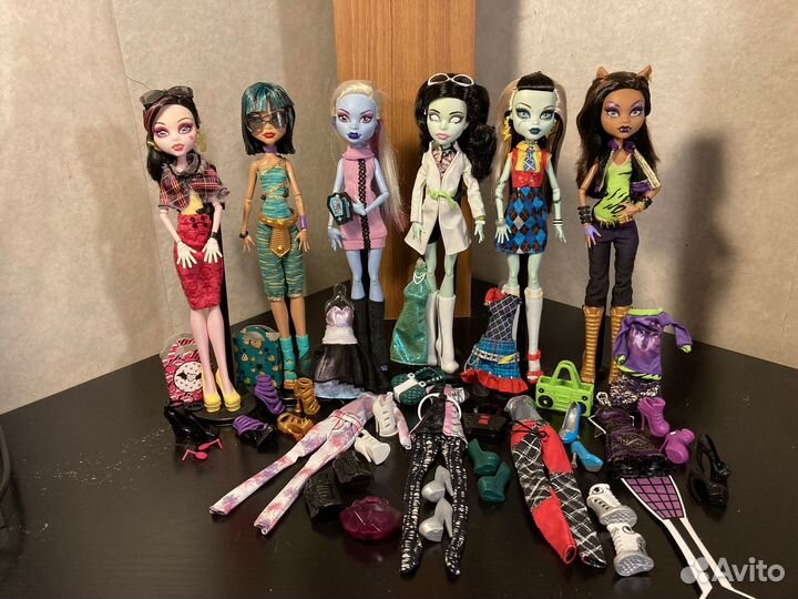 Куклы Монстр Хай Я люблю моду и Я люблю обувь