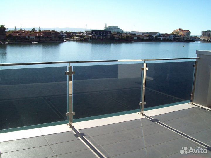 Стеклянные ограждения для веранд