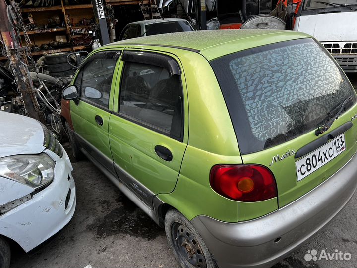 Разбор daewoo matiz