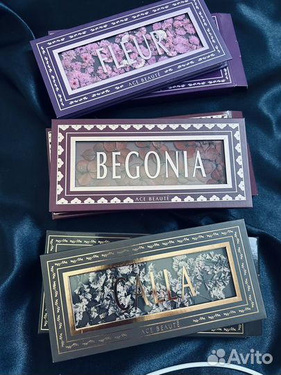 Acebeauty палетки Floral collection