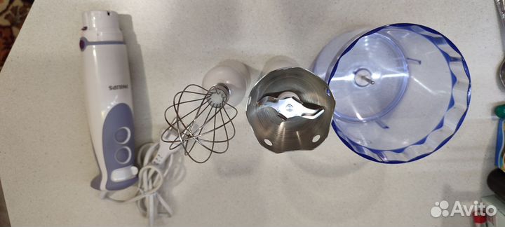 Блендер погружной с венчиком Polaris