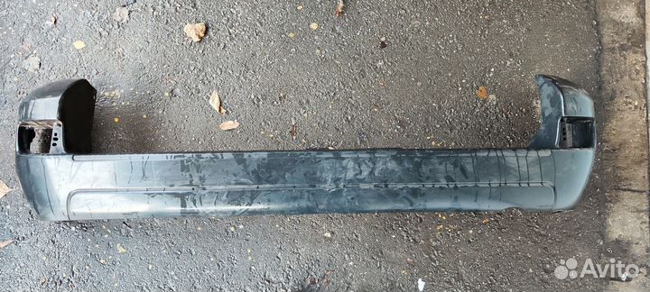 Задний бампер на land cruiser 120