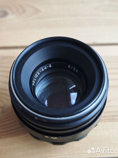Объектив helios 44-2, 2/58