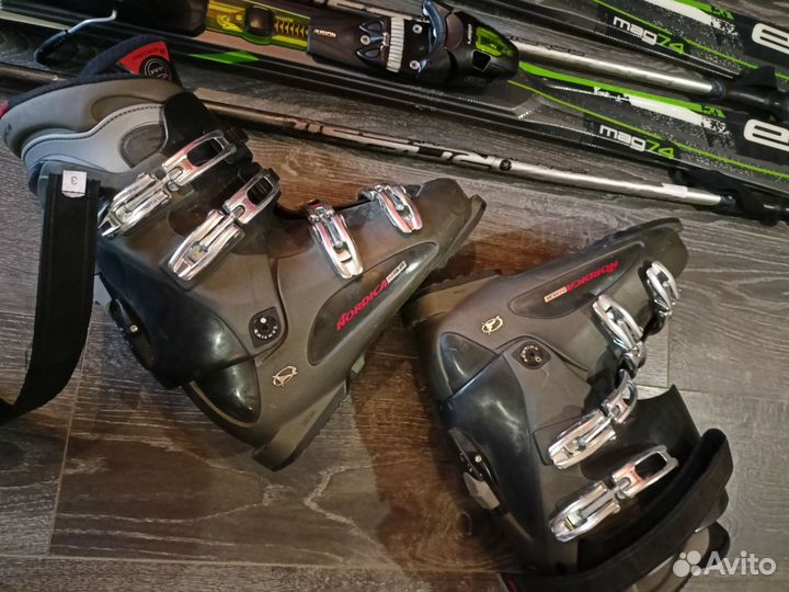 Горные лыжи комплект