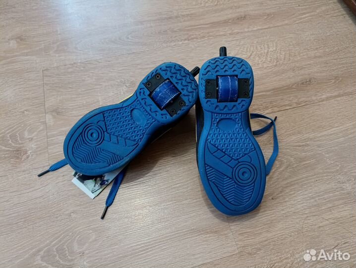 Кроссовки-ролики 32 размер