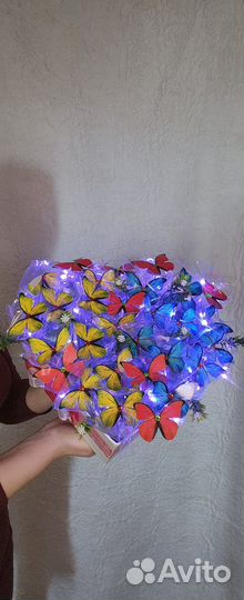 Букеты цветы из бабочек