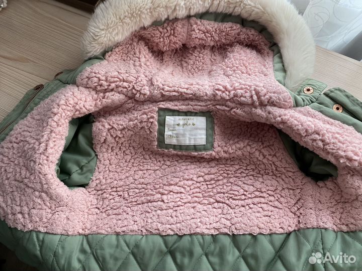 Куртка-парка для девочки Mothercare 86 демисезон