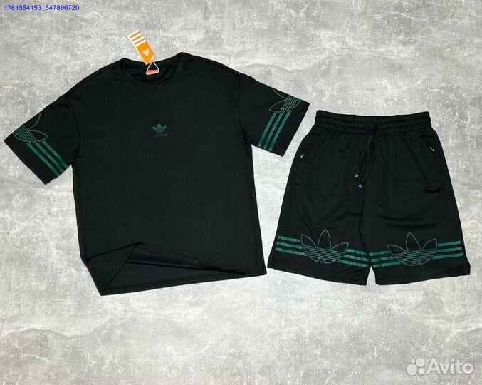 Спортивный костюм Adidas (Футболка+Шорты)